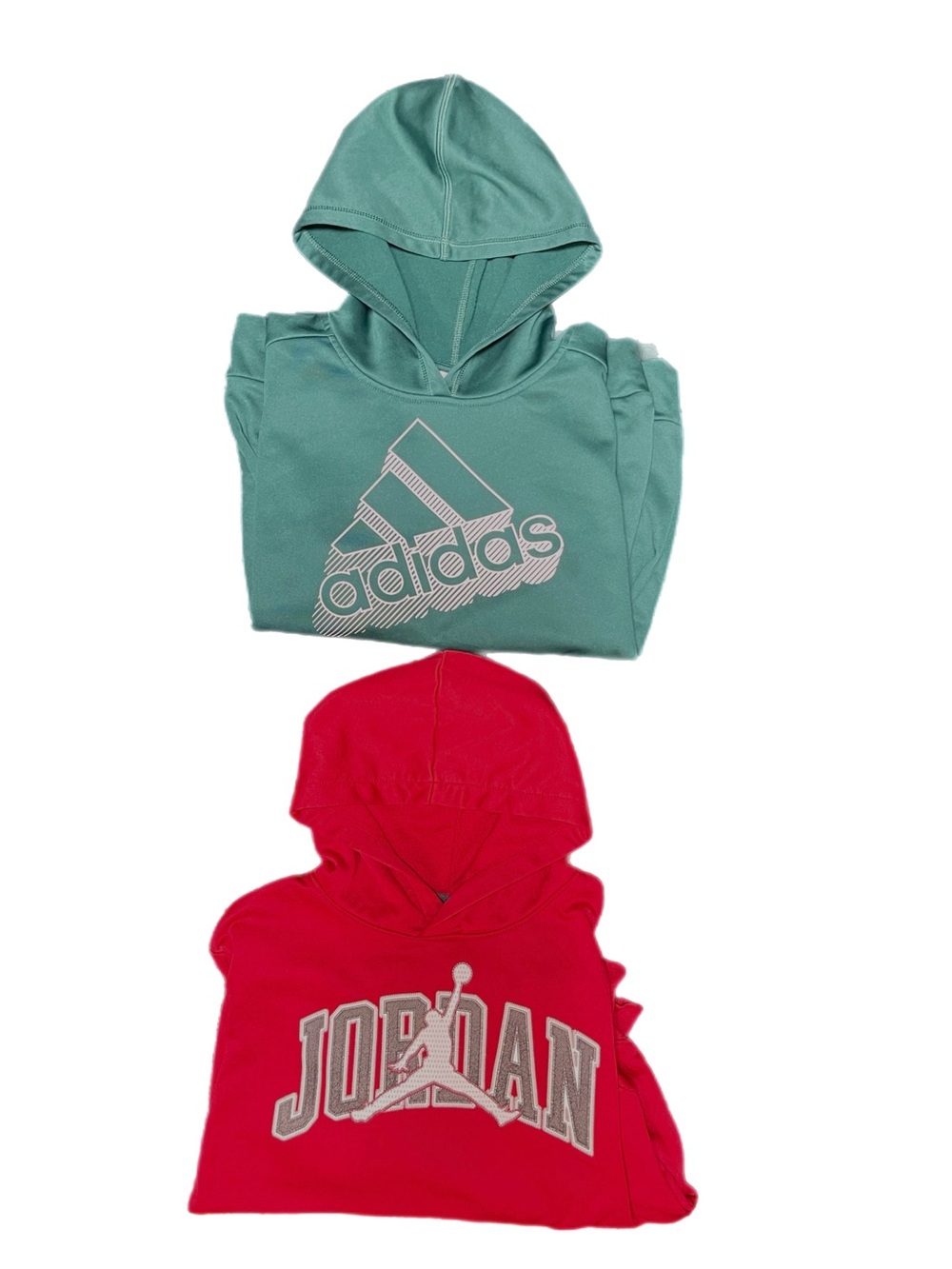 Bundle of TWO Boy’s Hoodies - Jordan & ADIDAS
